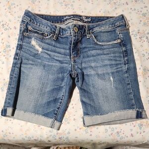 Denim Blue Women's Shorts